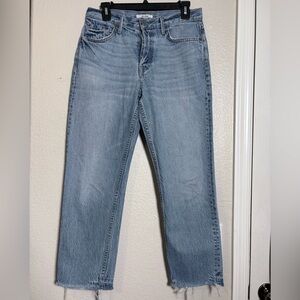 GRLFRND Sky Blue Ankle Jeans